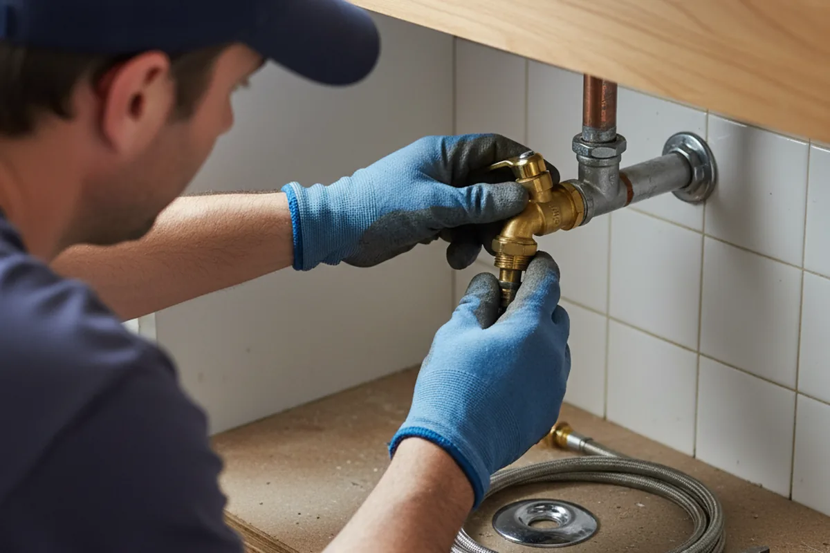 Shutoff valve and fitting work during Faucet and Fixture Repair in Green Cove Springs
